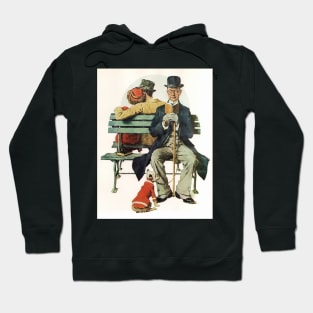 All Buttoned Up 1936 - Norman Rockwell Hoodie